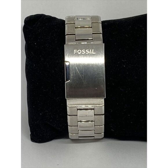 Fossil Grant FS4973 Men's Stainless Steel Analog Black Dial Quartz Watch XR914 - Picture 6 of 12